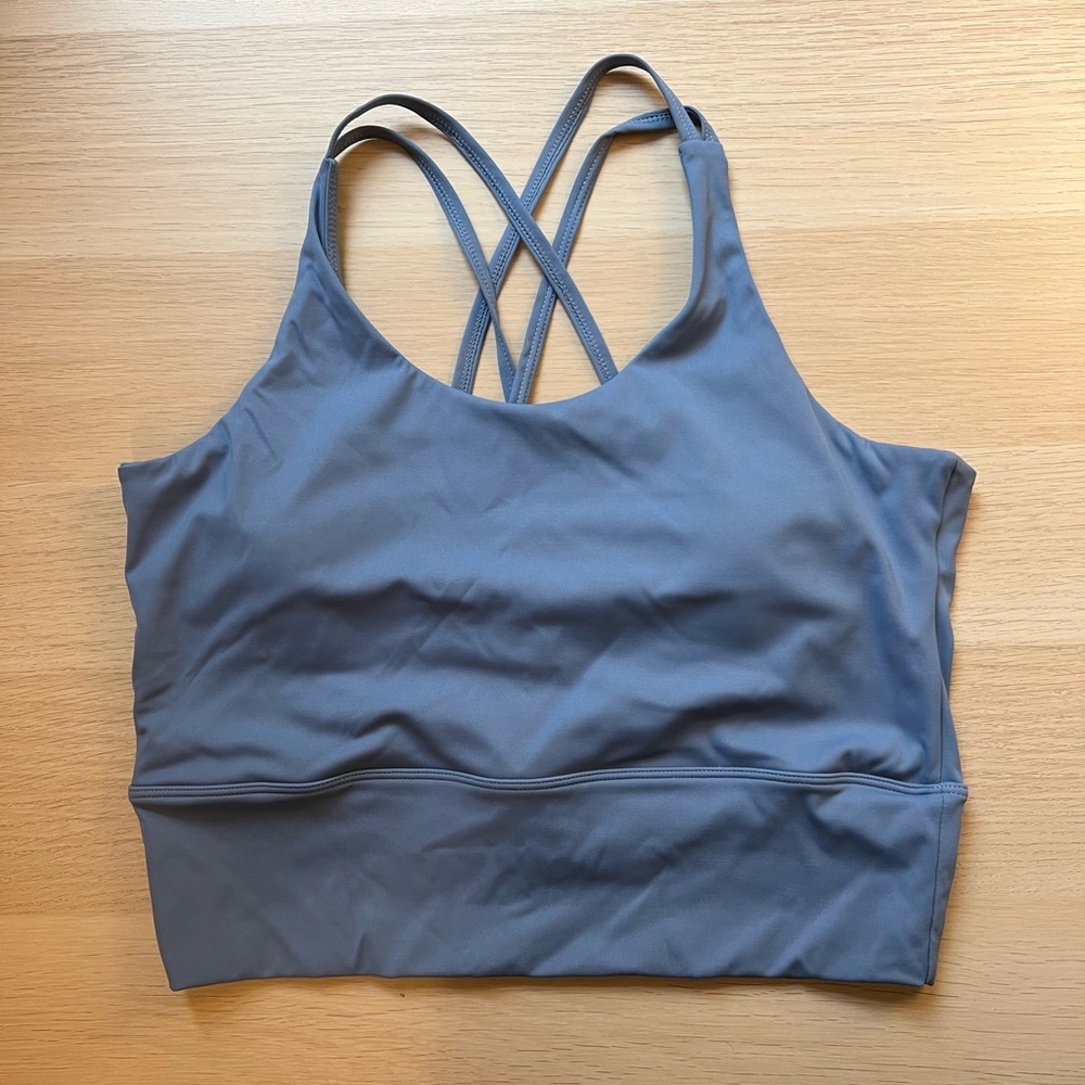 Women's Blue Workouts Top